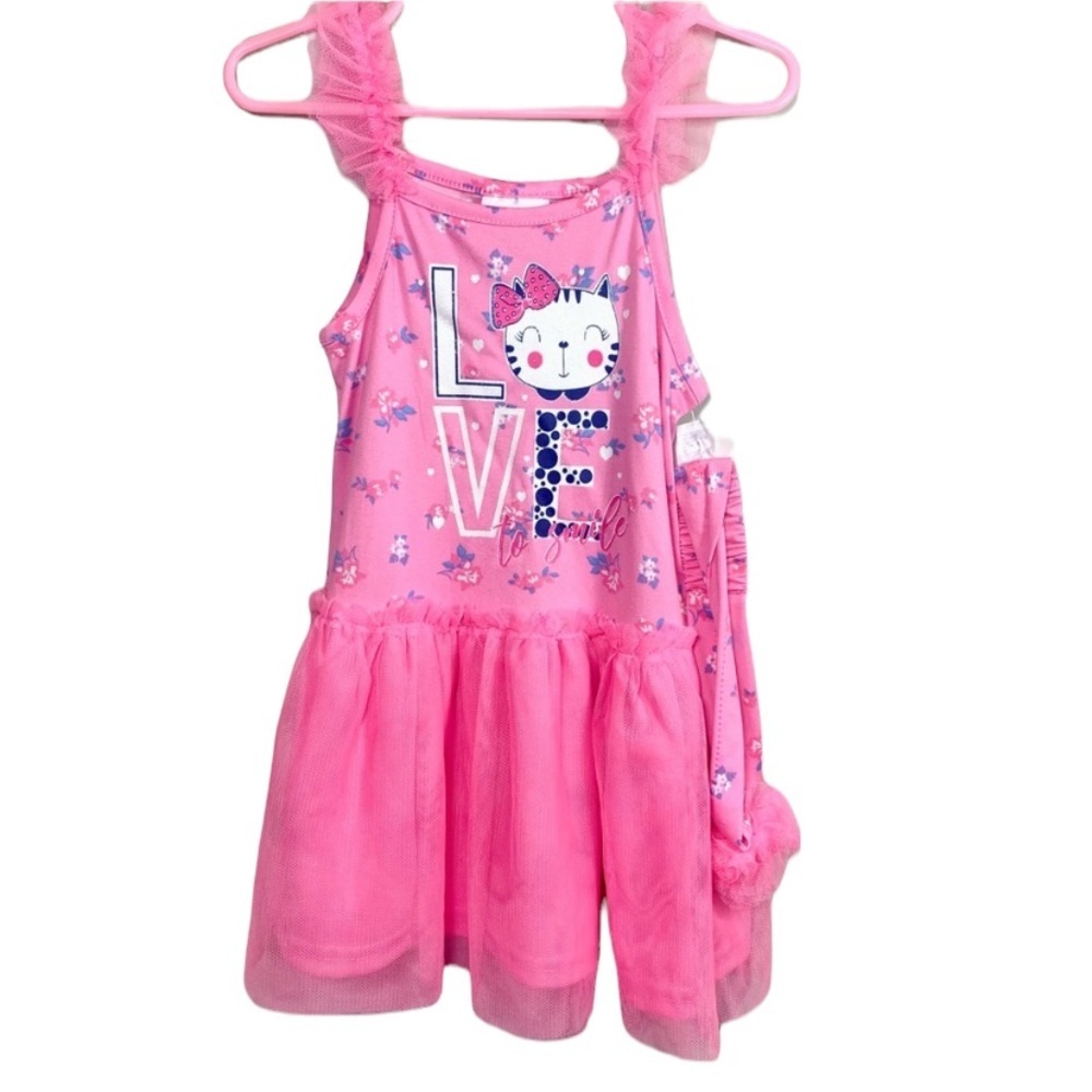 Girls Kitten TuTu Dress | Size 24M | NWT
